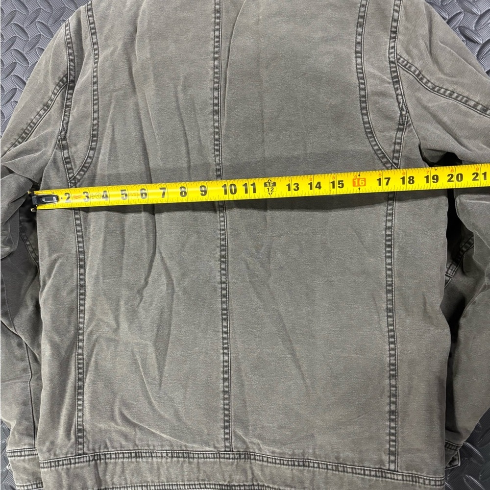 GUESS Los Angeles Olive Quilted Lined Zip Utility Jacket Men’s M - Picture 9 of 9